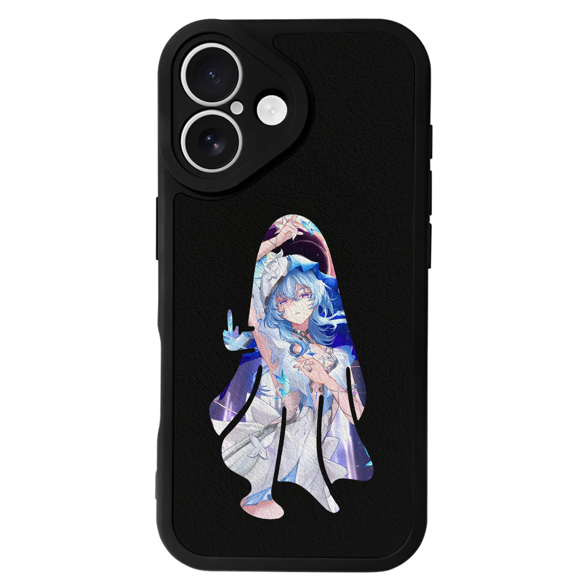 鳴潮 グッズ ショアキーパー - IPhone 16シリーズ対応 ・ シリコンスマホケース ・ レザー調 ・ 高精度フィット ・ 耐衝撃 ・ ワイヤレス充電対応 ・ 精密カット